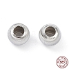 925 Sterling Silver Beads STER-K173-01D-P-3