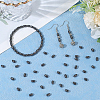 100Pcs Non-Magnetic Synthetic Hematite Beads G-BBC0001-56-3
