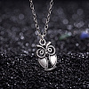 Zinc Alloy Owl Jewelry Sets SJEW-BB16586-12
