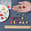 Fruit Theme DIY Resin Dangle Earring Making Kits DIY-SC0027-69-3