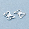 201 Stainless Steel Filigree Joiners Links STAS-I123-02S-3