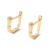 Brass Hoop Earrings for Women KK-CBACA55-05G-2