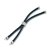 Twisted Nylon Cord Silder Bracelets DIY-B066-03P-30-1