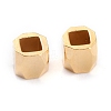 Brass Spacer Beads KK-O133-202F-G-2