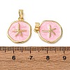Brass Enamel Pendants KK-F911-01B-G04-3