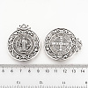 Tibetan Style Alloy Pendants LS-X-TIBEP-Q078-01AS-RS-2