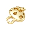 Brass Charms KK-S527-35G-2