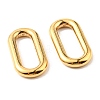 PVD Vacuum Plating 304 Stainless Steel Linking Rings STAS-F287-15G-2