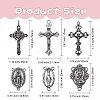 DIY Religion Pendant & Link Jewelry Making Finding Kit sgDIY-SZ0007-30-7