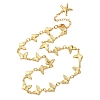304 Stainless Steel Butterfly Link Chain Necklaces for Women NJEW-G178-16G-4