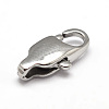 Tarnish Resistant 304 Stainless Steel Lobster Claw Clasps STAS-N078-12G-1