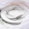 304 Stainless Steel Hinged Bangles for Women BJEW-A011-22P-3