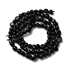 Natural Black Tourmaline Beads Strands G-I389-A30-A-3