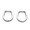 304 Stainless Steel Huggie Hoop Earrings STAS-H156-14B-P-2