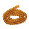 Transparent Glass Beads Strands X-EGLA-A034-T8mm-MD02-3
