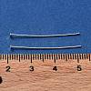 925 Sterling Silver Flat Head Pins STER-M117-03A-S-3