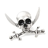 Halloween Alloy Lapel Pin Backs for Backpack Clothes JEWB-C051-01B-AS-2