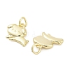 Brass Charms KK-H527-07C-G-2