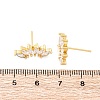 Horse Eye Sparkling Cubic Zirconia Stud Earrings for Her X-ZIRC-C025-25G-3