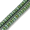 Electroplated Synthetic Non-magnetic Hematite Beads Strands G-K361-A01-01-1