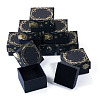 10Pcs Sun Moon Star Printed Cardboard Gift Boxes CBOX-TA0001-21E-1