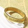 Rectangle 304 Stainless Steel Stretch Bracelets for Women Men BJEW-U021-01G-05-3