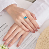 1Pc Adjustable 925 Silver Ring Adjustable Ring Findings FIND-DC0006-64G-6