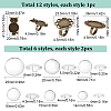 DIY Blank Dome Finger Ring Making Kit DIY-SC0022-14-2