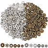360Pcs 12 Style Alloy Spacer Beads FIND-PA0001-02-1
