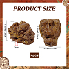 4Pcs Wood Beads WOOD-PH0003-90F-2