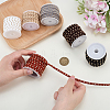 6 Rolls 6 Colors Faux Suede Cord LW-PH0002-37-3