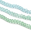 Transparent Painted Glass Beads Strands DGLA-A034-T1mm-A16-4