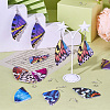 DIY Butterfly Wing Earring Making Kit DIY-TA0006-45-8
