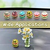 6Pcs 6 Colors Resin Cabochons RESI-CJ0004-27-7
