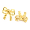 Rack Plating Brass Bowknot Stud Earrings EJEW-M247-16G-2