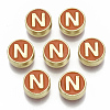 Alloy Enamel Beads X-ENAM-S122-028N-NR-1