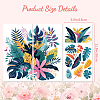 3 Sheets 3 Styles PVC Waterproof Decorative Stickers DIY-WH0404-091-2