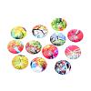 Glass Cabochons GGLA-T001-20mm-147-1