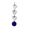 3 Elephants Pendant Decorations X1-HJEW-H058-02-2