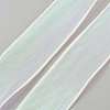 10 Yards Polyester Iridescent Lace Ribbon OCOR-WH20001-12A-1