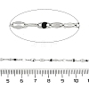 304 Stainless Steel Dapped Chains CHS-H036-01P-10-3