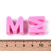 Opaque Acrylic European Beads OACR-M027-01M-02-3