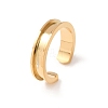 304 Stainless Steel Cuff Open Rings SA-CBACA70-01B-G-4