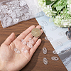 100Pcs Plastic Connector Charms KY-CA0001-58A-3