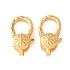 Brass Lobster Claw Clasps KK-C157-20G-1