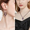 DIY Rainbow Color Pendant Necklace Making Kit DIY-SZ0007-57-7