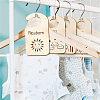 Wood Baby Closet Size Dividers AJEW-WH0352-003-6
