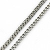 Trendy Unisex 201 Stainless Steel Box Chain Necklaces NJEW-L043C-48P-2