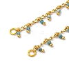 Brass Cable Chain Necklace Making KK-K337-12G-14-2