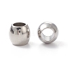 Tarnish Resistant 304 Stainless Steel Beads X-STAS-E034-2-1